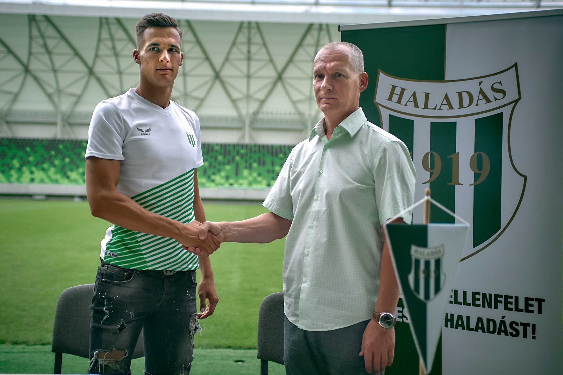 Mocsi Attila a Haladásé