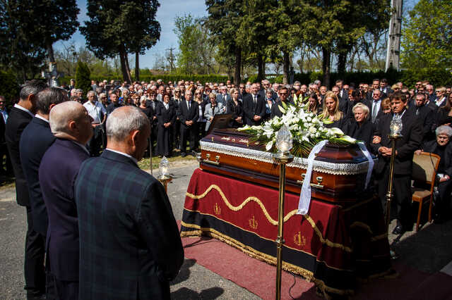 Szarka Zoltán temetése