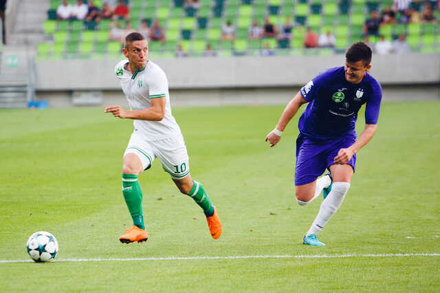 Szombathelyi Haladás - Újpest FC NB I-es labdarúgó-mérkőzés