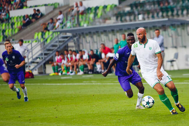 Szombathelyi Haladás - Újpest FC NB I-es labdarúgó-mérkőzés