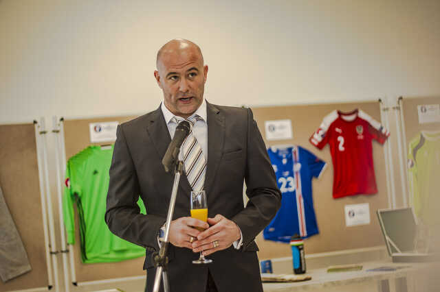 Király Gábor a Puskás Stadionban