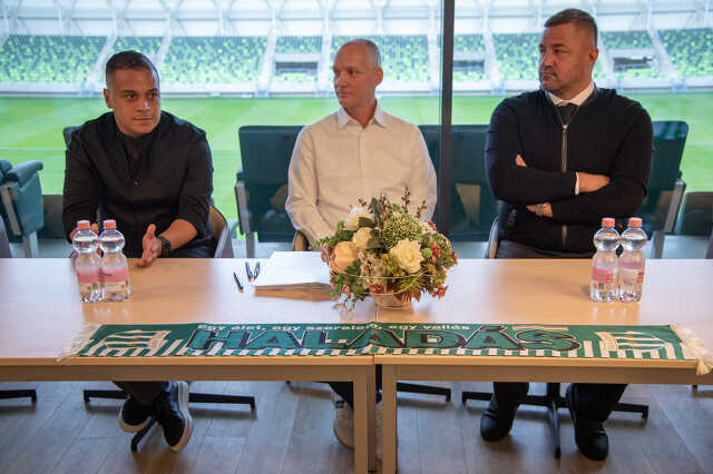 Mátyus János Haladás sajtótájékoztató