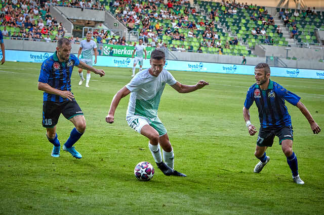 Haladás-Szeged futball mérkőzés NB2