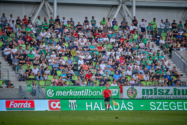 Haladás-Szeged futball mérkőzés NB2