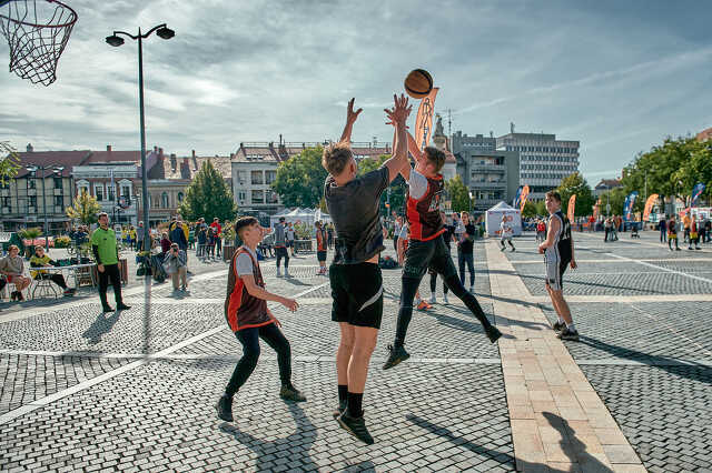 Első streetball verseny Szombathelyen