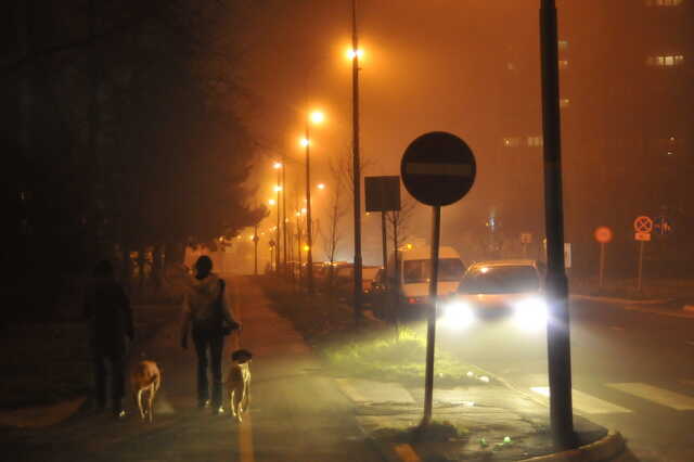 A ködös Bartók körút a különös eset estéjén