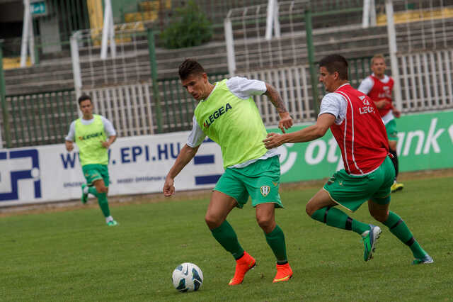 Városi Viktor és Zamostny Balázs Hali edzésen