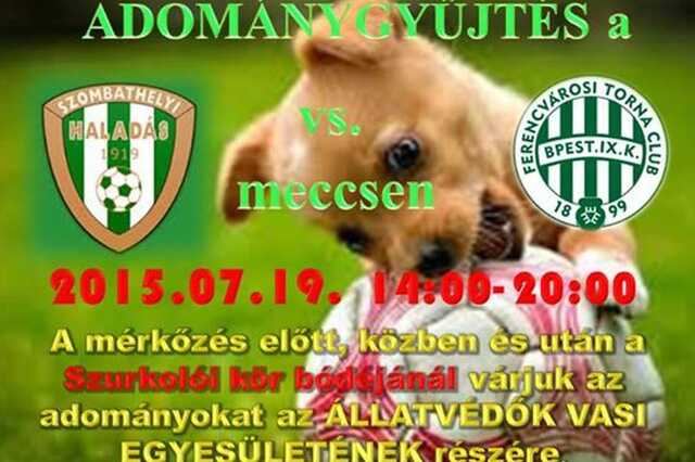 Adománygyűjtés címlap