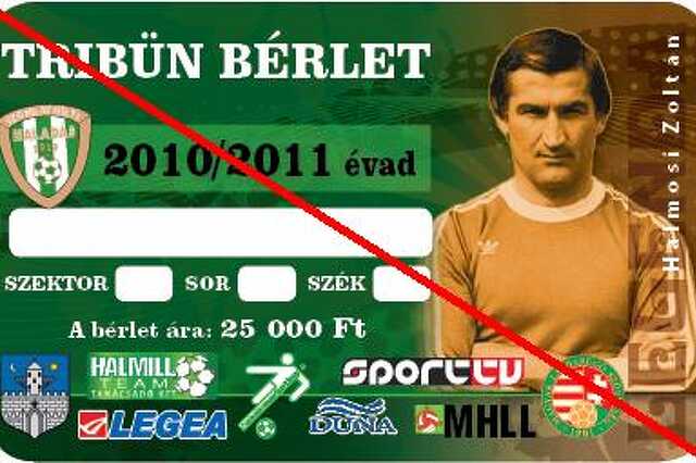 Haladás Bérlet 2010/2011