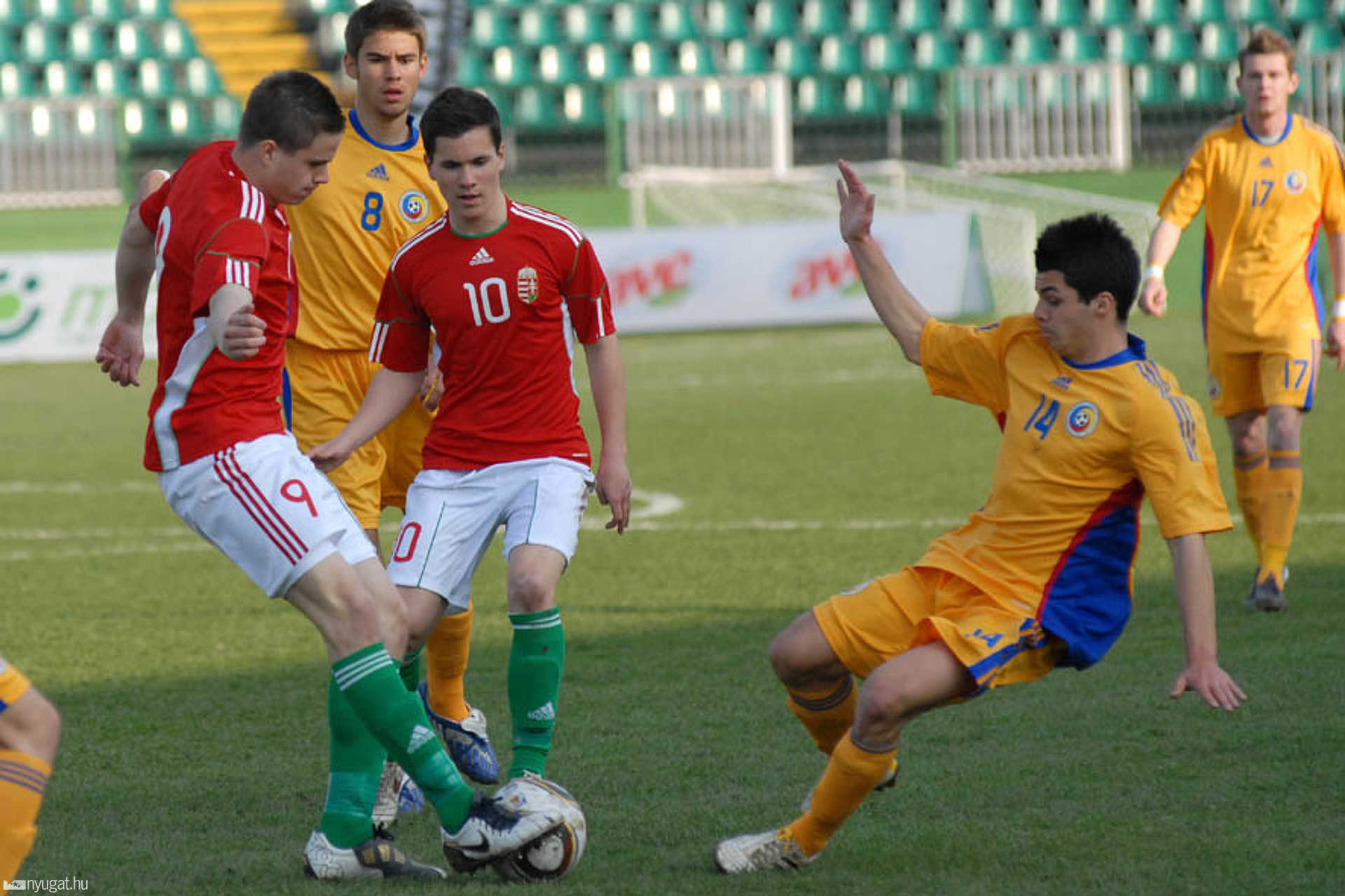 Magyarország-Románia U17 