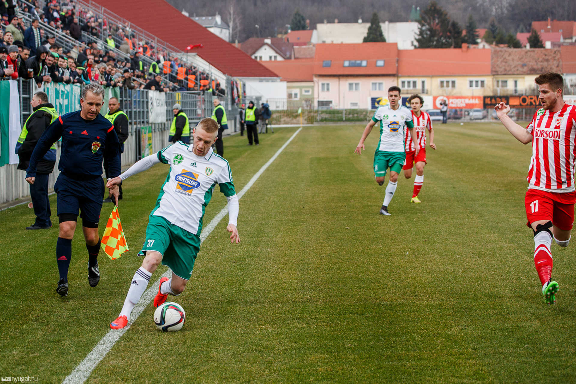 Szombathelyi Swietelsky-Haladás - DVTK NB I-es labdarúgó-mérkőzés