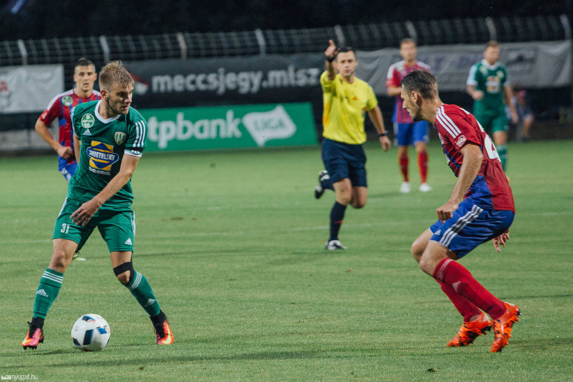 Szombathelyi Swietelsky-Haladás - Vasas FC NB I-es labdarúgómérkőzés