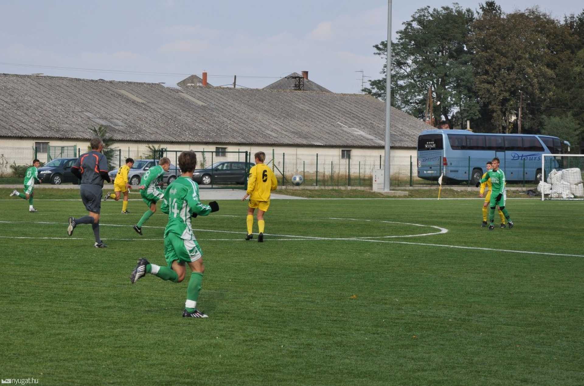 U15: Illés Akadémia-Haladás - NK Domzale 5-0