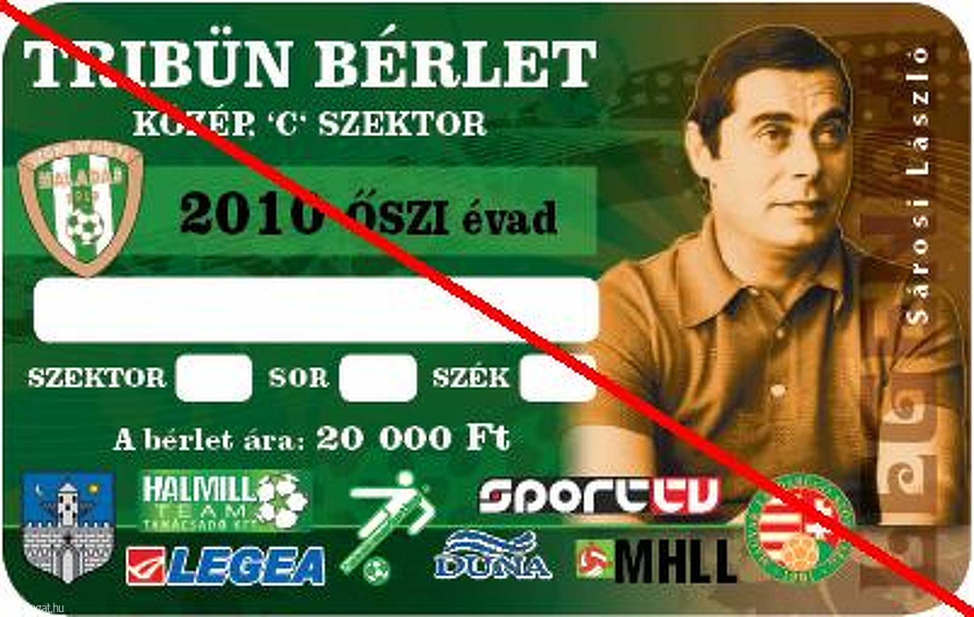 Haladás Bérlet 2010/2011