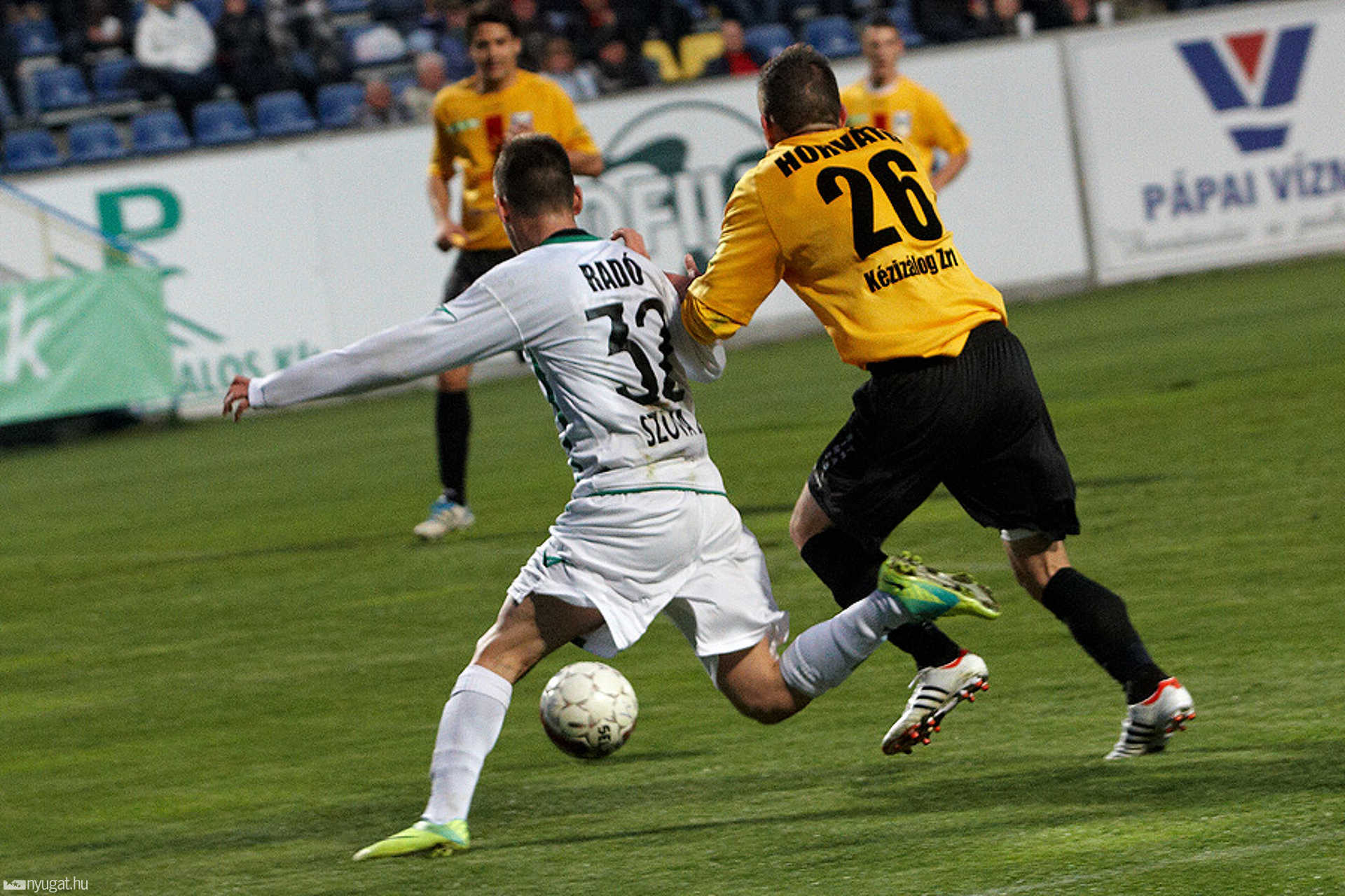 Lombard Pápa FC - Haladás Sopron Bank labdarúgó-mérkőzés