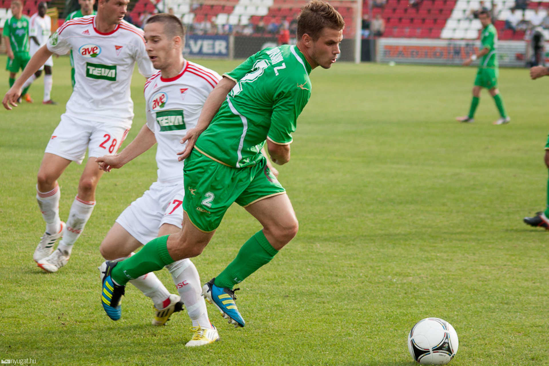 DVSC-TEVA - Szombathelyi Haladás labdarúgó-mérkőzés