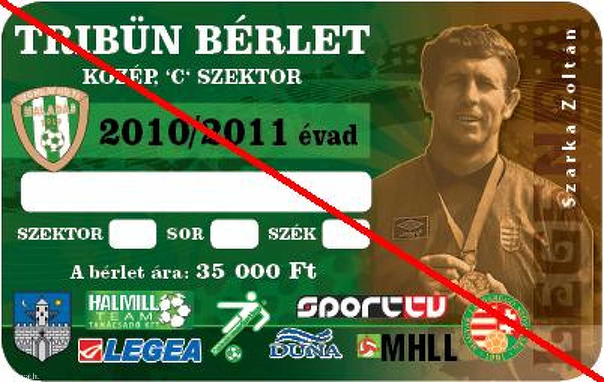 Haladás Bérlet 2010/2011