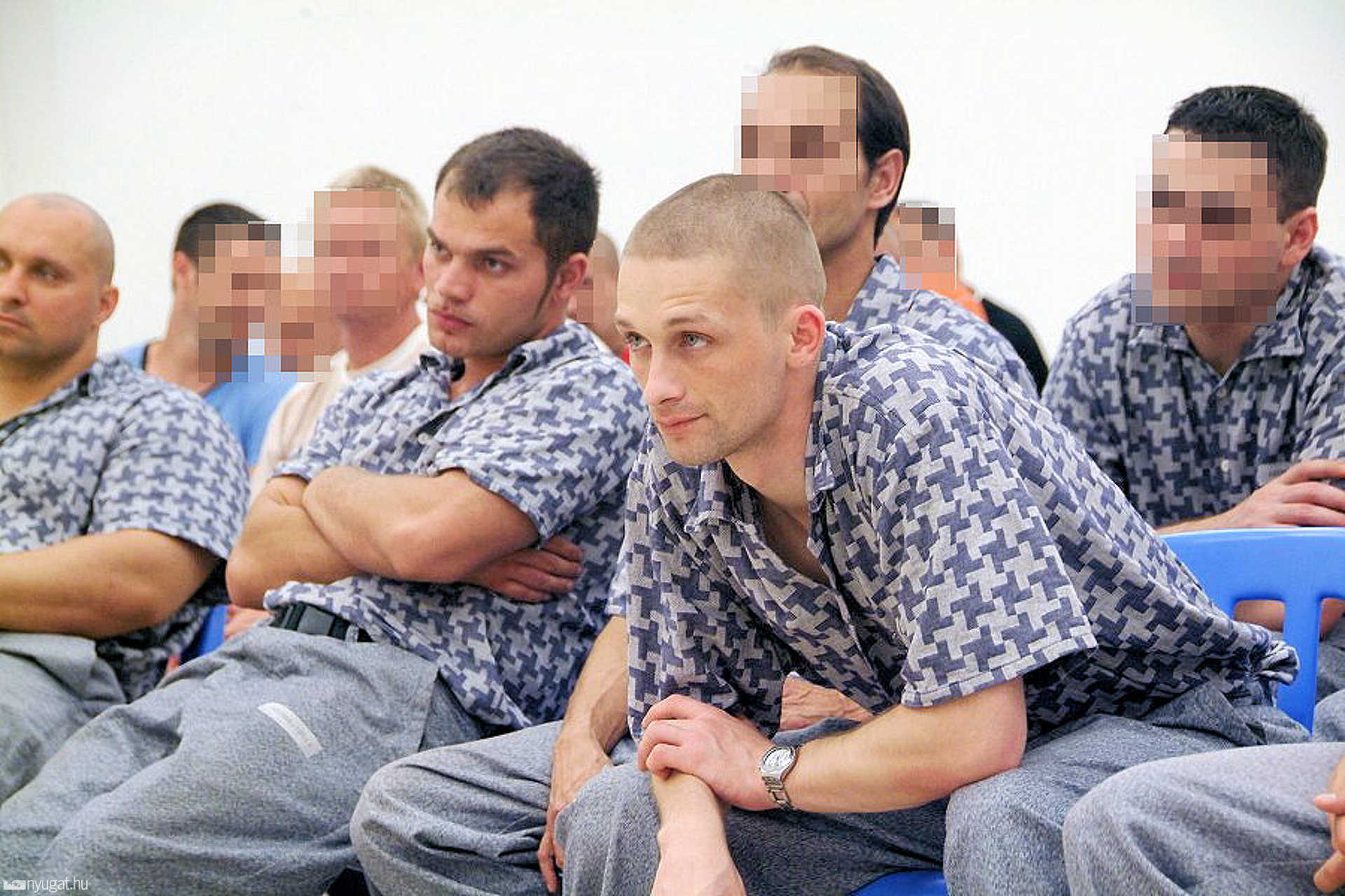 Az Haladás NB1-es focistái a szombathelyi büntetés-végrehajtási intézetben