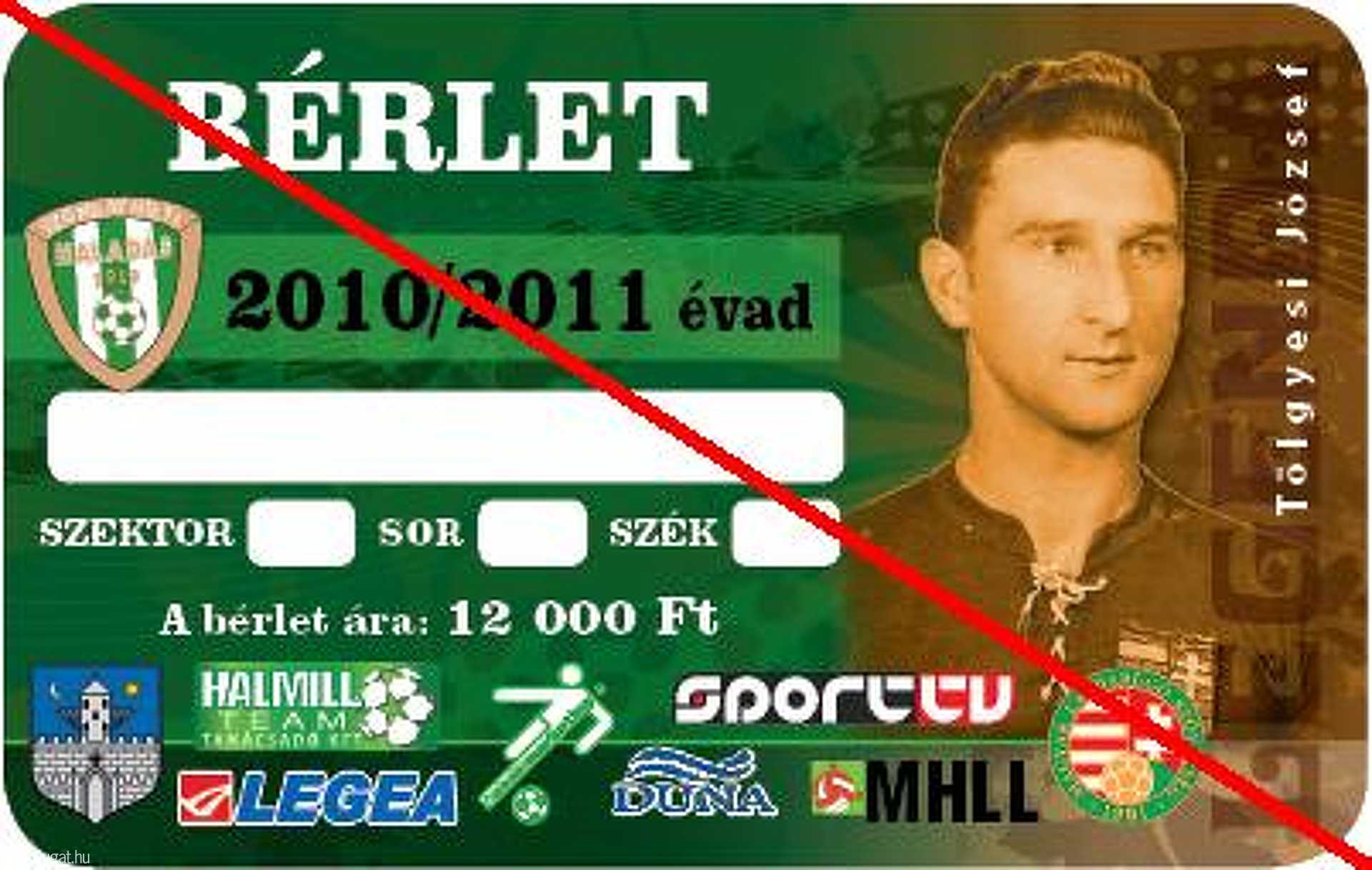Haladás Bérlet 2010/2011