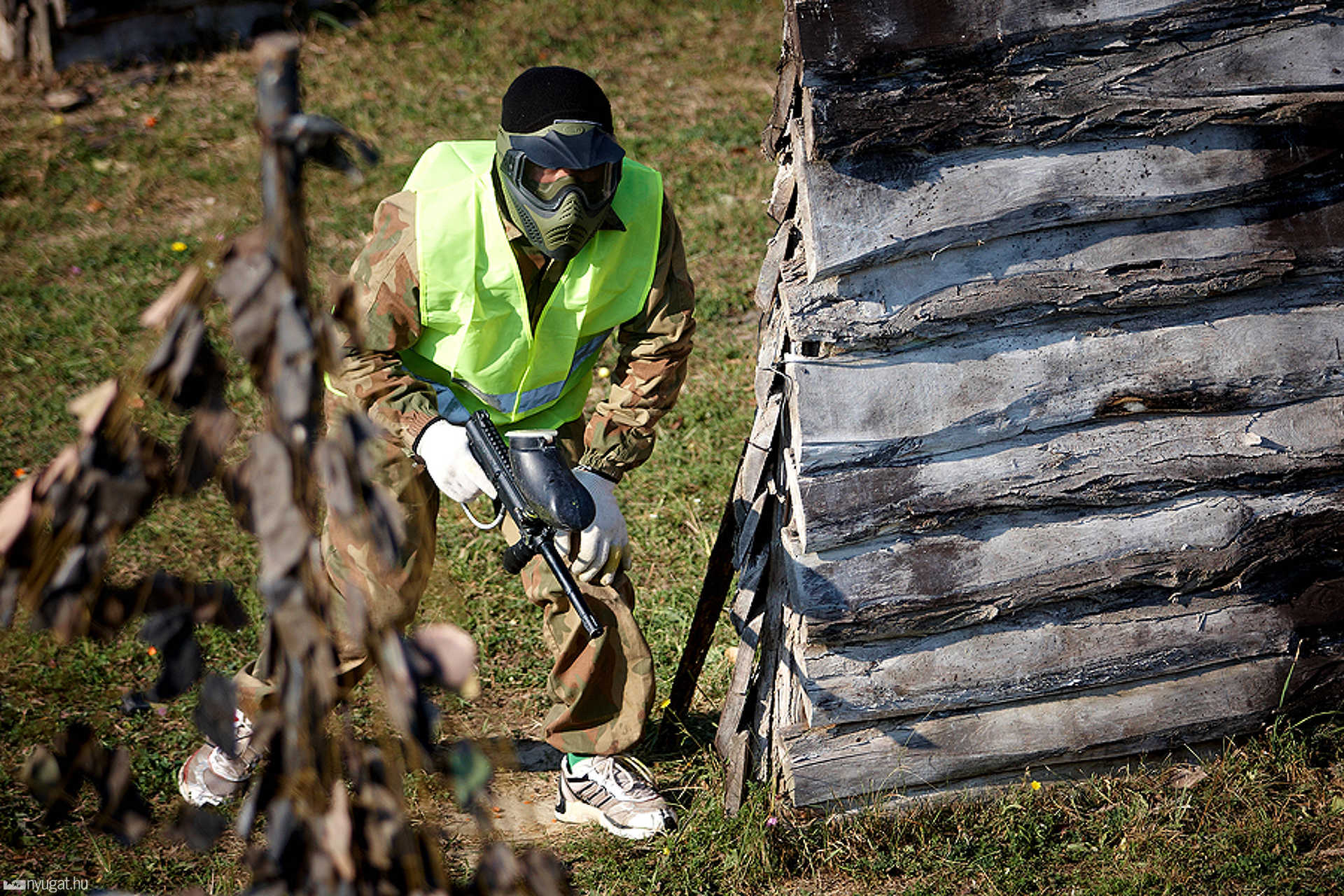 Haladás paintball
