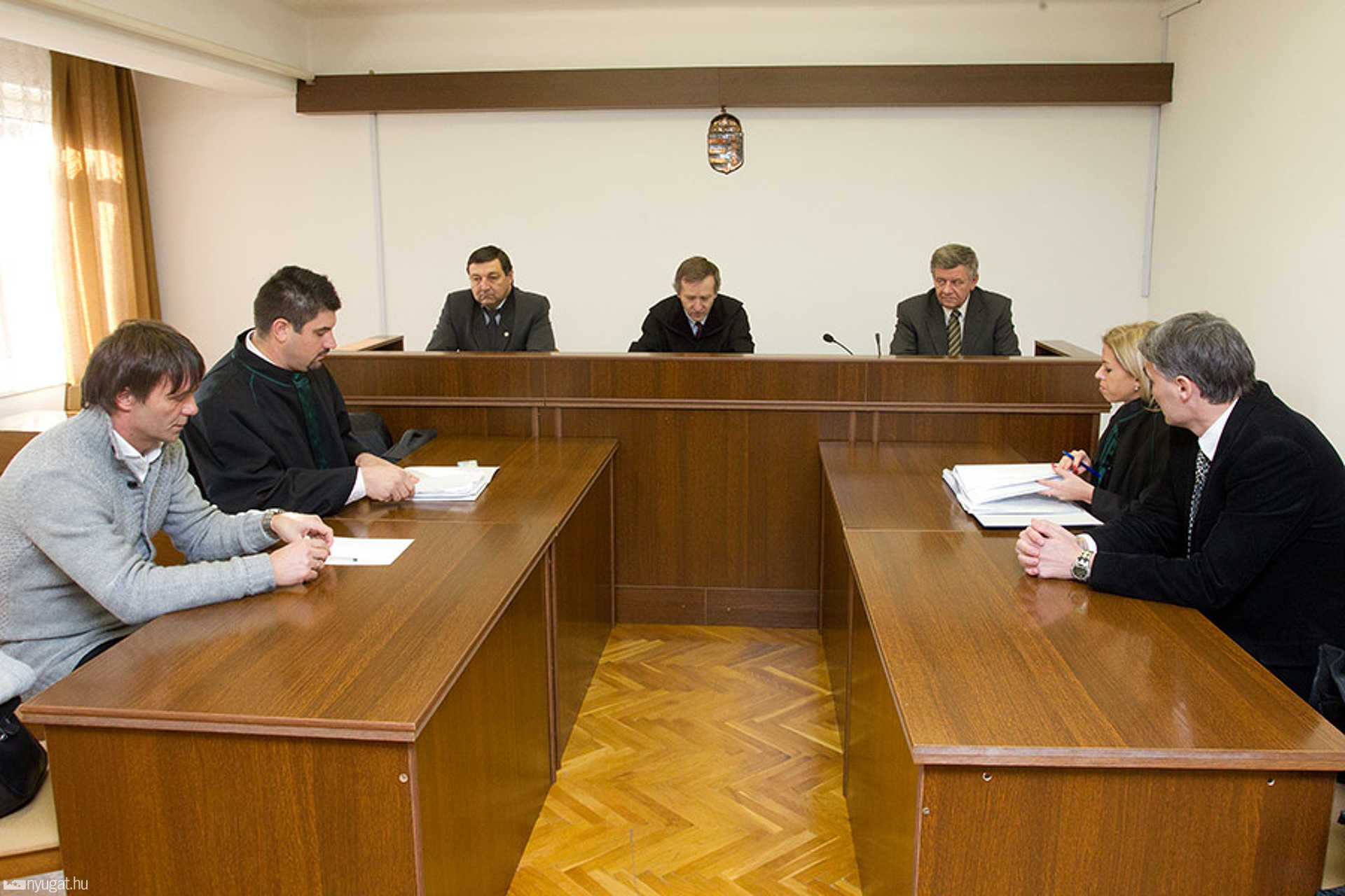 Aczél Zoltán tárgyalása