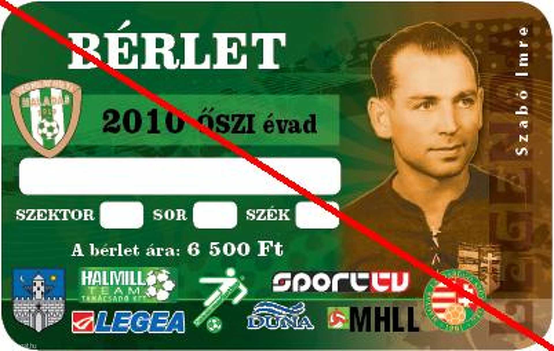 Haladás Bérlet 2010/2011