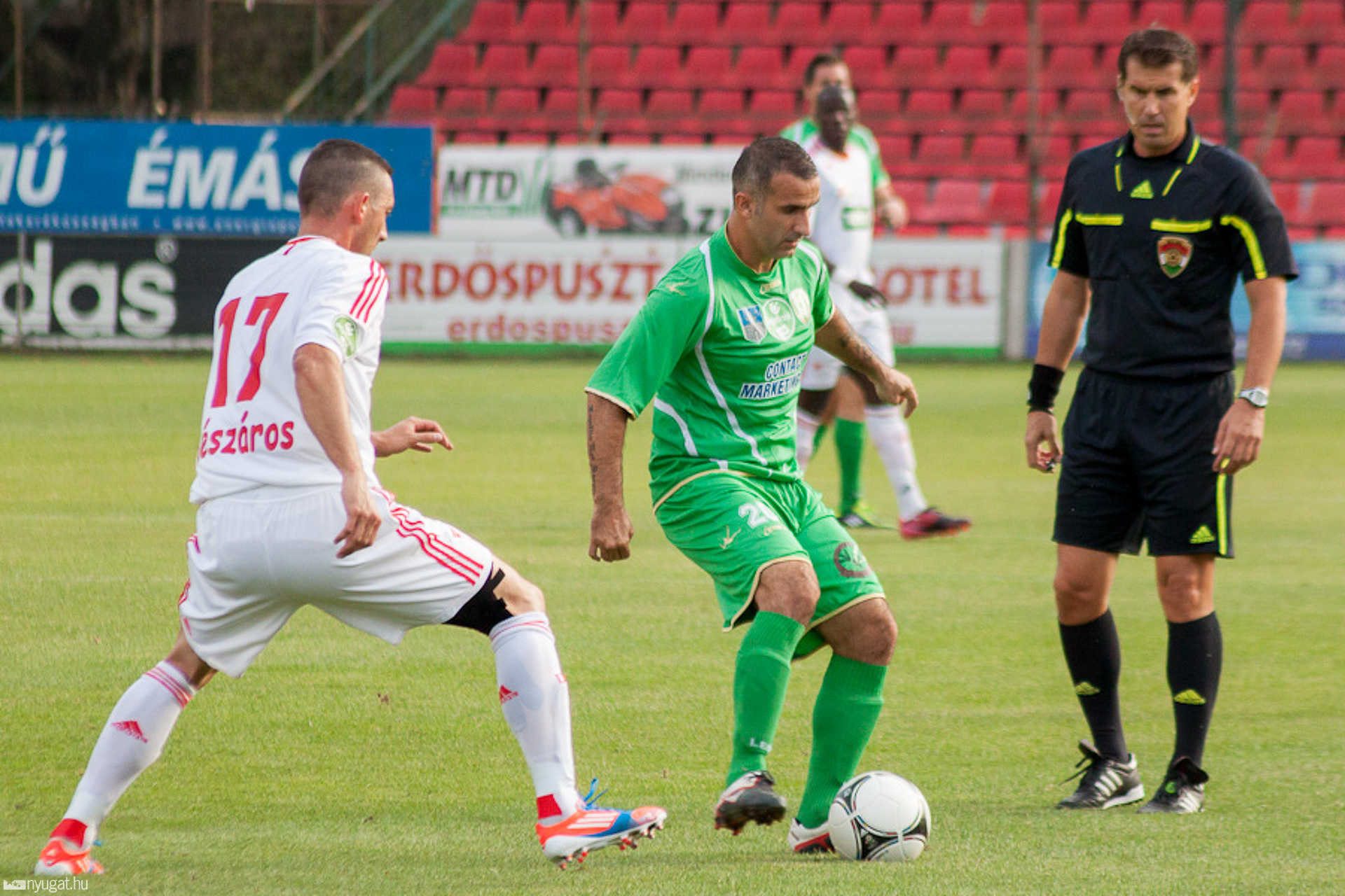 DVSC-TEVA - Szombathelyi Haladás labdarúgó-mérkőzés