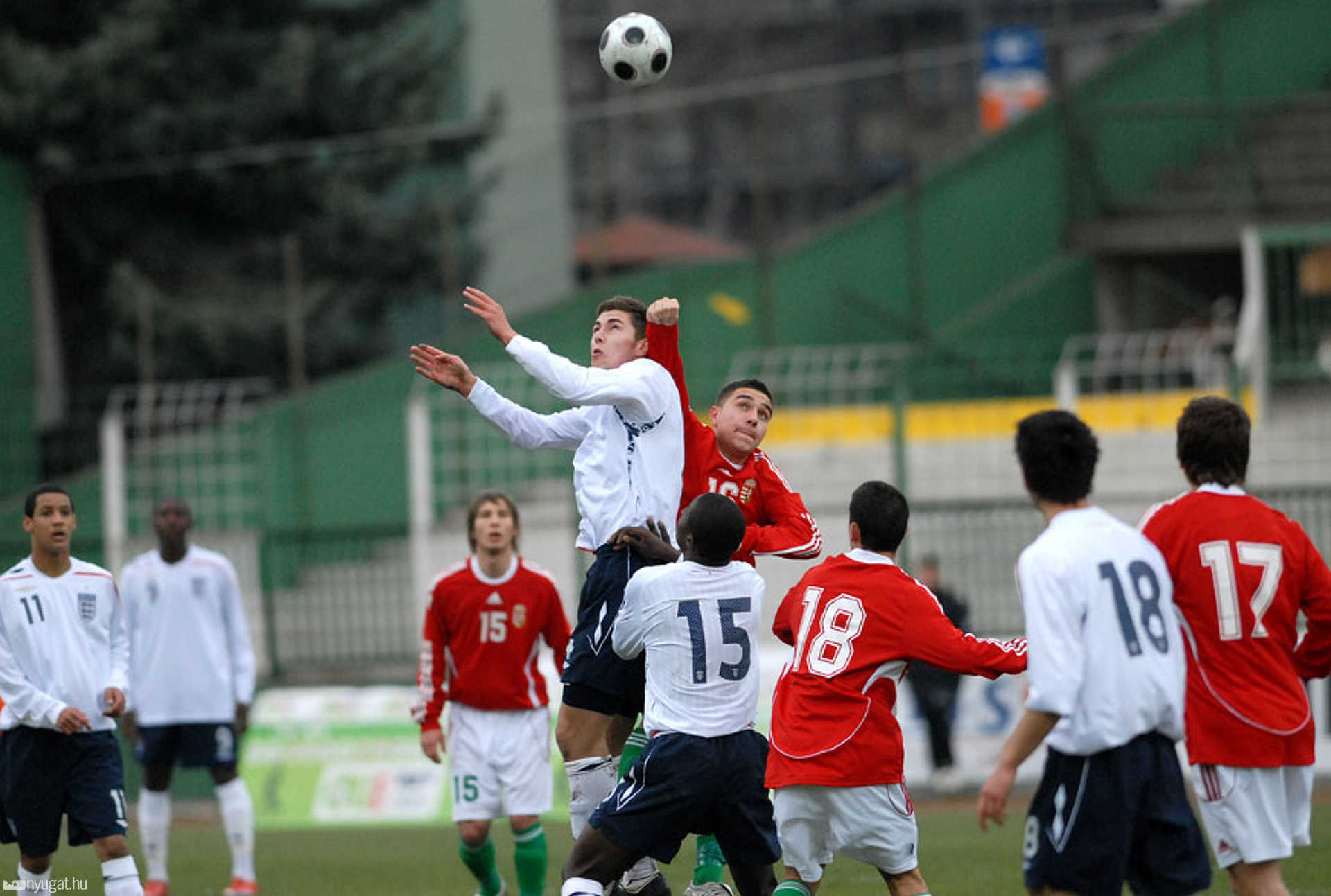Magyarország-Anglia 0:2